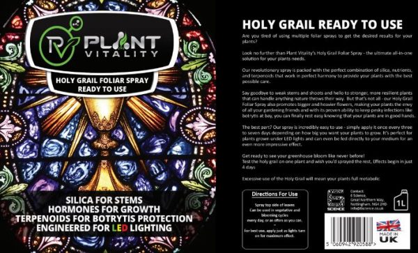 plant vitality holy grail