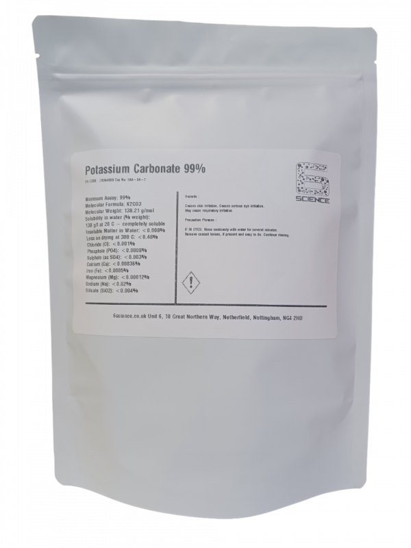 Potassium Carbonate Anhydrous 99%
